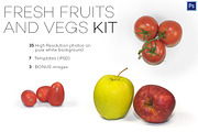 Fresh Fruits and Vegs Photo Kit