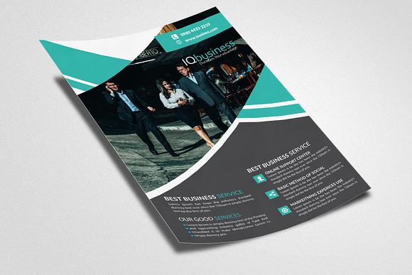 Business Flyer PSD Template in Flyer Templates - product preview 1