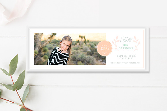 Fall Mini Session Bundle in Flyer Templates - product preview 1