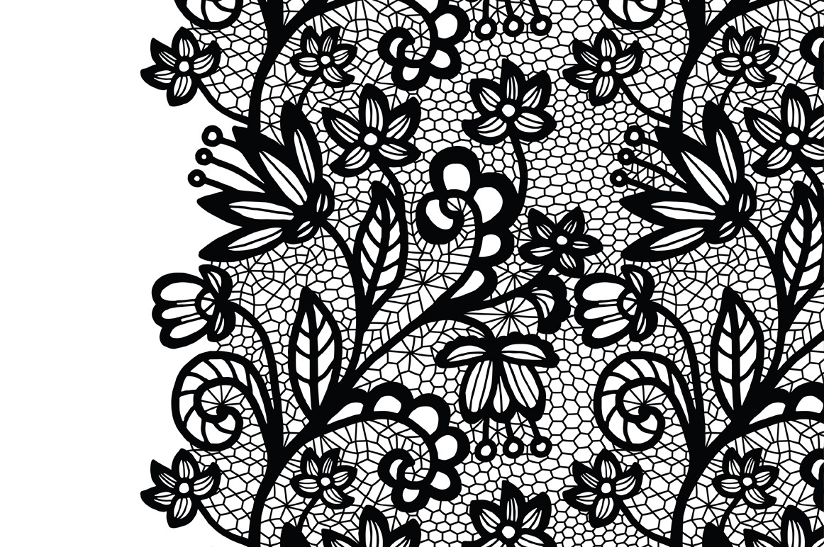 Lacy vector elegant collection ~ Graphic Patterns ~ Creative Market