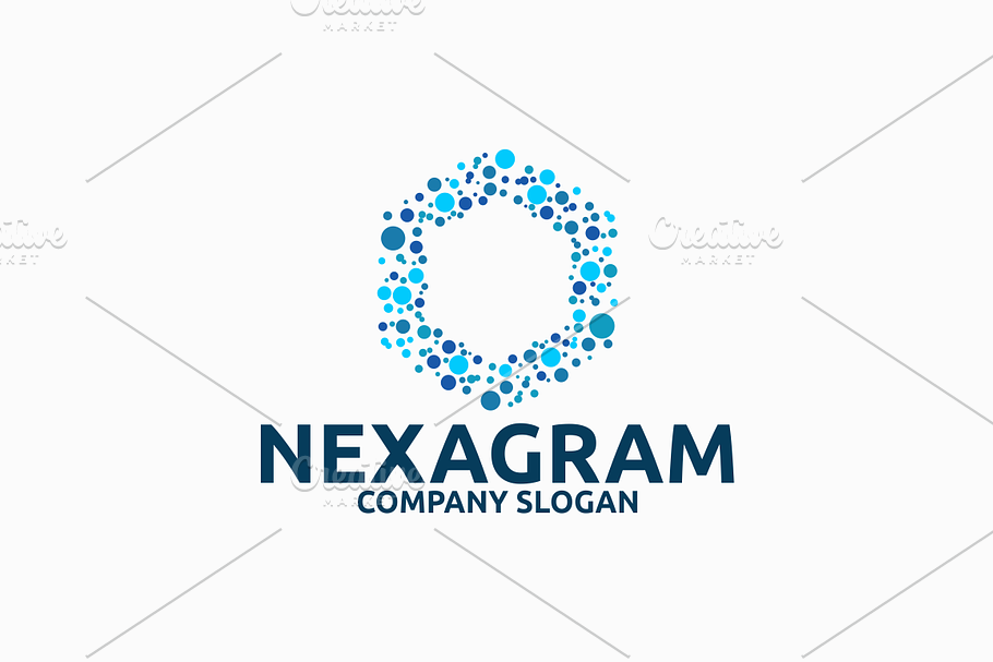Nexagram in Logo Templates - product preview 8