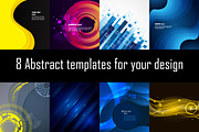8 Abstract templates for your design