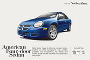 American Four-door Sedan