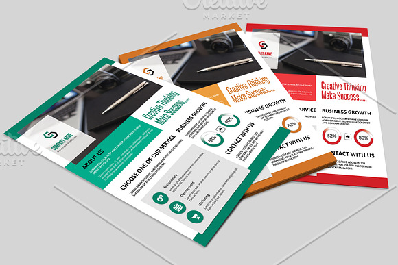 Business Flyer Template - V360 in Flyer Templates - product preview 2