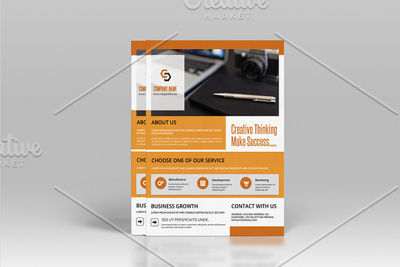 Business Flyer Template - V360 in Flyer Templates - product preview 3