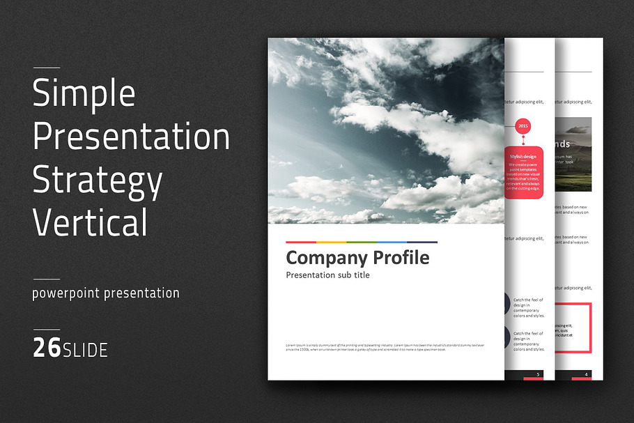 Simple Presentation Strategy in PowerPoint Templates - product preview 8