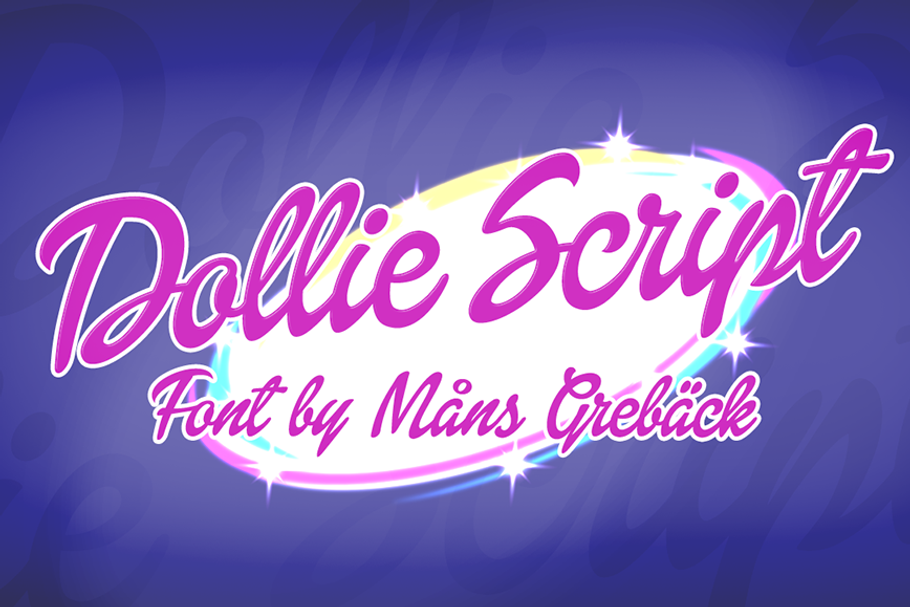 Dollie Script in Script Fonts - product preview 8
