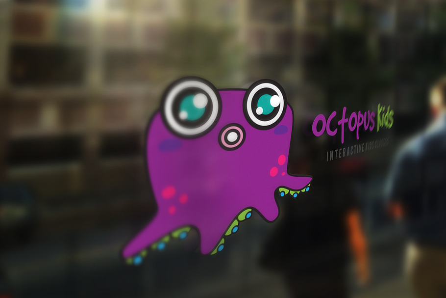 Octopus Kids in Logo Templates - product preview 8