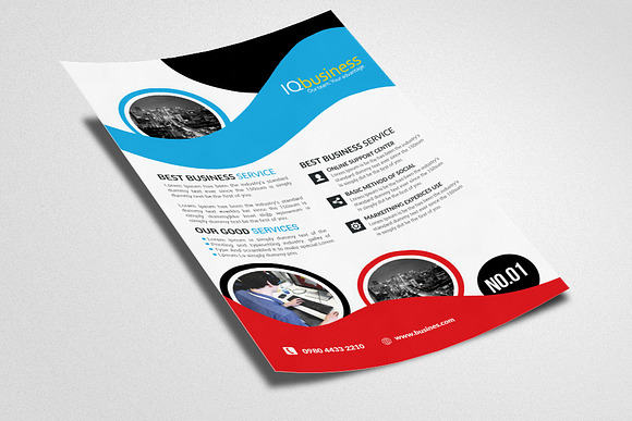 Business Flyer PSD Template in Flyer Templates - product preview 1