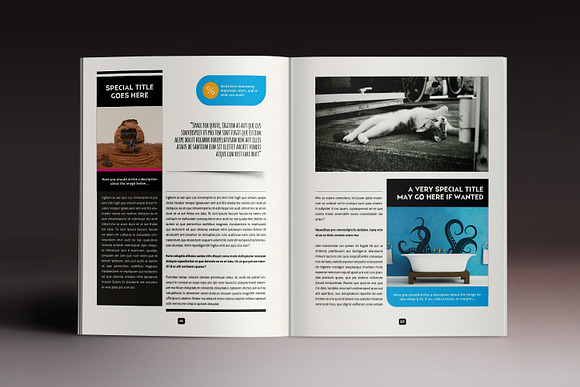 Design Magazine 5 in Magazine Templates - product preview 9
