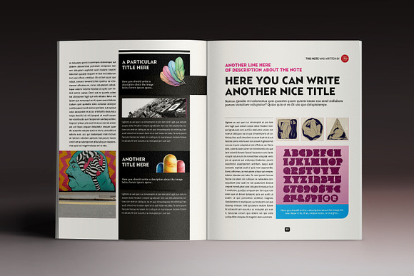 Design Magazine 5 in Magazine Templates - product preview 14
