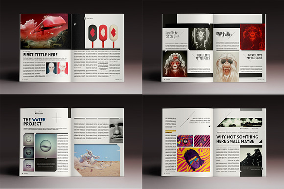 Design Magazine 4 in Magazine Templates - product preview 2