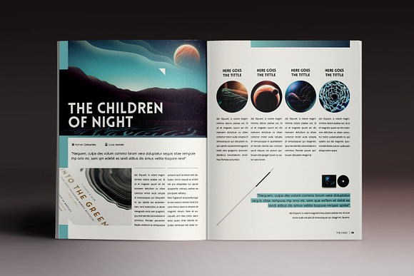 Design Magazine 4 in Magazine Templates - product preview 12