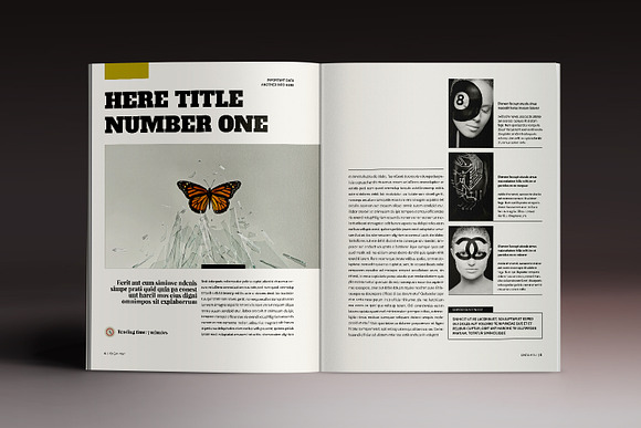 Kinda Magazine in Magazine Templates - product preview 2