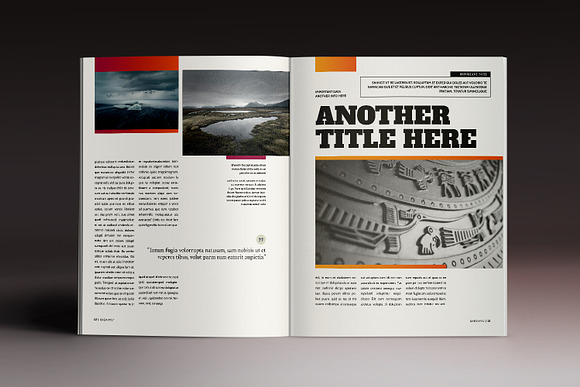 Kinda Magazine in Magazine Templates - product preview 5