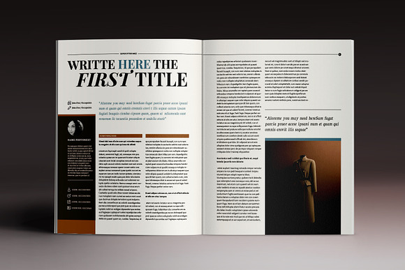 The Sober Magazine in Magazine Templates - product preview 2