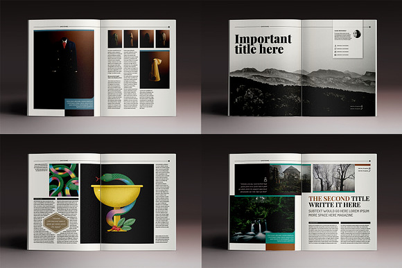 The Sober Magazine in Magazine Templates - product preview 5