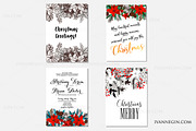 38 Christmas wreath clipart 4 card