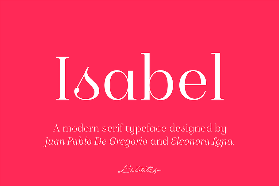 Isabel in Serif Fonts - product preview 8