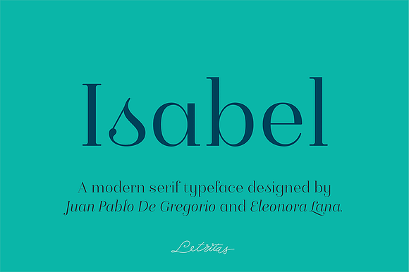 Isabel in Serif Fonts - product preview 1