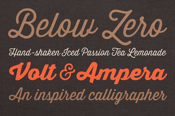 Thirsty Soft Font Family in Tattoo Fonts - product preview 1