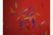 Paper Clips Background