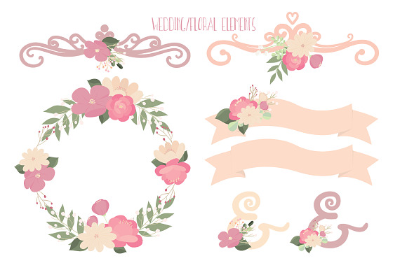 Romantic bouquets in Illustrations - product preview 4