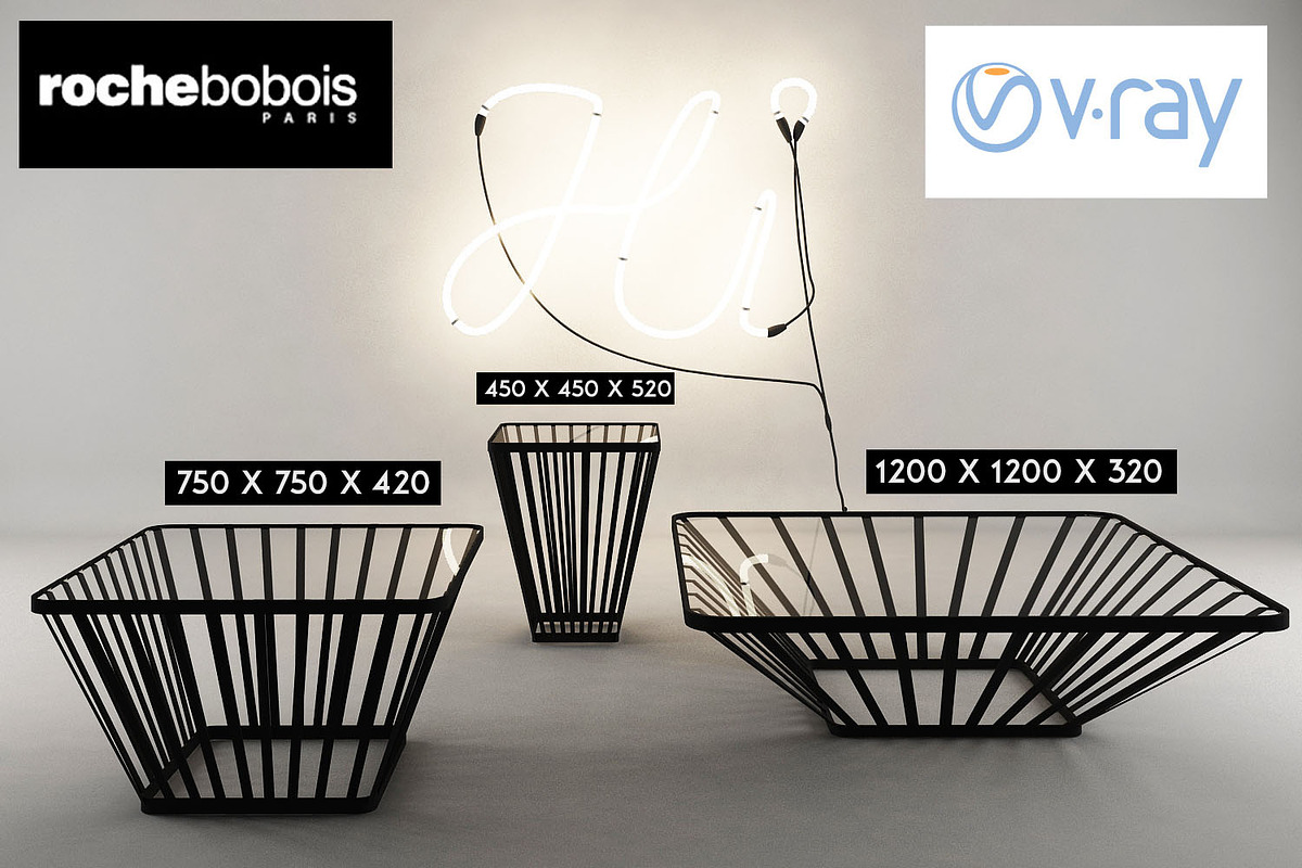 Roche bobois Focus Table Sets  in Furniture - product preview 8