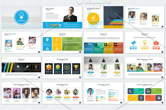 Startup Keynote Presentation in Keynote Templates - product preview 3