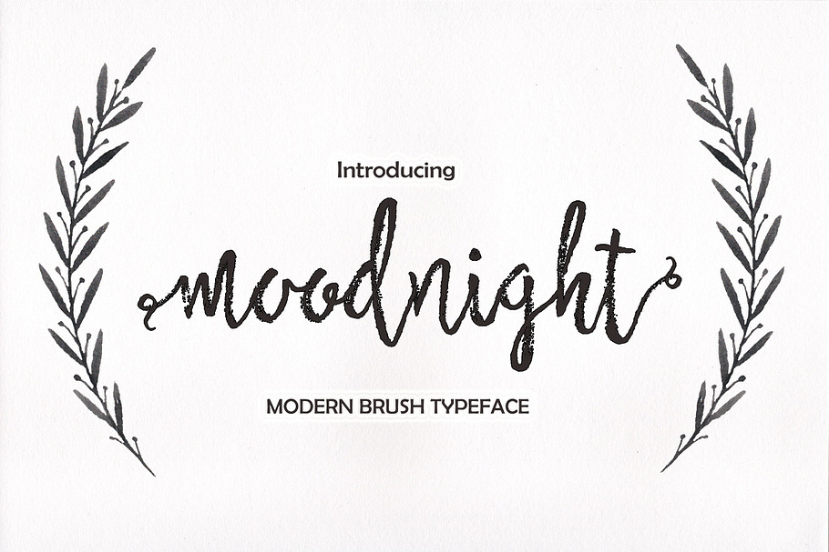 Moodnight Script in Script Fonts - product preview 8