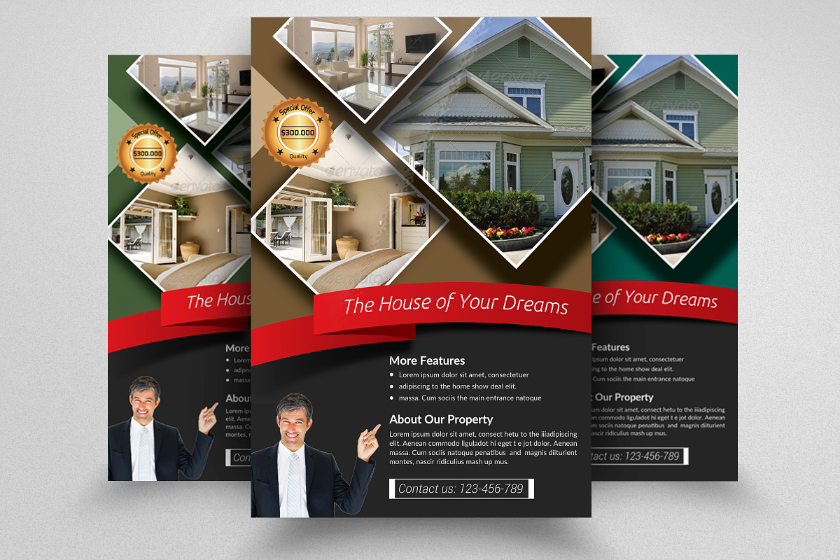 Real Estate & Property Flyer in Flyer Templates - product preview 8