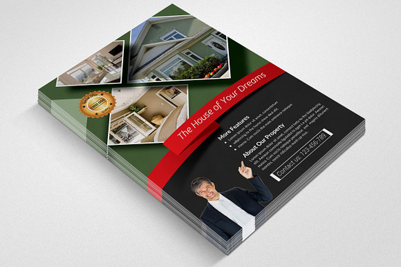 Real Estate & Property Flyer in Flyer Templates - product preview 1