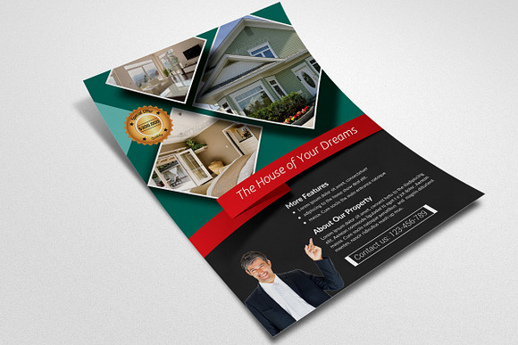 Real Estate & Property Flyer in Flyer Templates - product preview 2