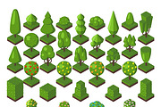 Green isometric tree vector set