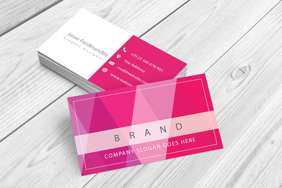 Modern Business Card Template Vol-07 in Business Card Templates - product preview 1