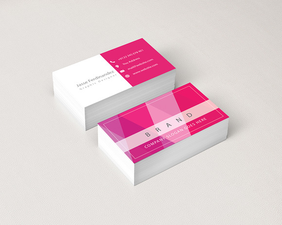 Modern Business Card Template Vol-07 in Business Card Templates - product preview 2