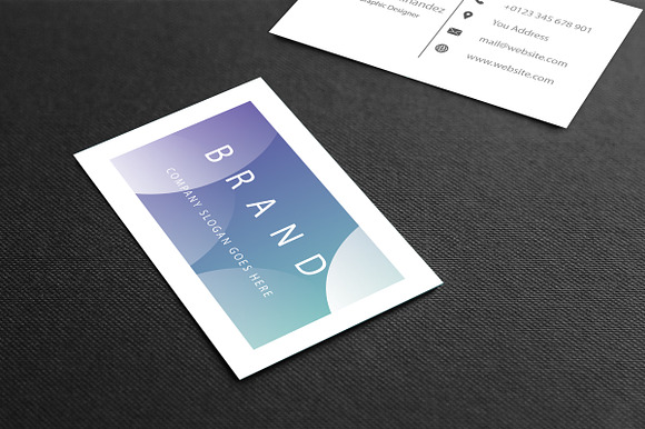Modern Business Card Template-Vol 8 in Business Card Templates - product preview 1