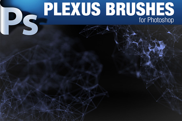 CG Plexus Brushes for Photoshop in Photoshop Brushes - product preview 3