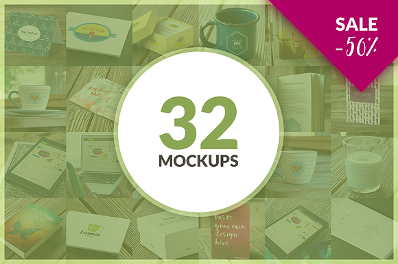 32 Mockups ValuePack BUNDLE in Product Mockups - product preview 9