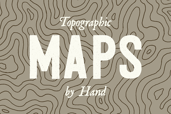 3 Topographic Elevation Maps in Textures - product preview 4