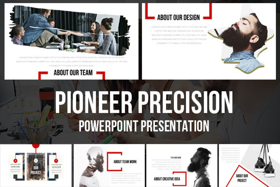 Pioneer Powerpoint Creative  in PowerPoint Templates - product preview 8