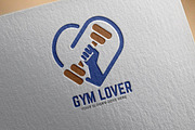 Gym Lover Logo Template