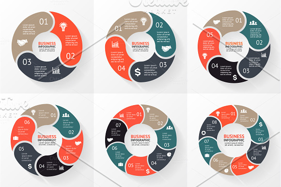 Infographic Elements Vol.12 in Keynote Templates - product preview 1