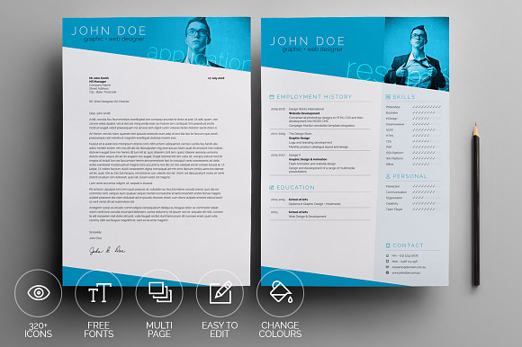 Intersect Resume in Resume Templates - product preview 2