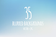 35 blurred backgrounds (Ai + JPG)