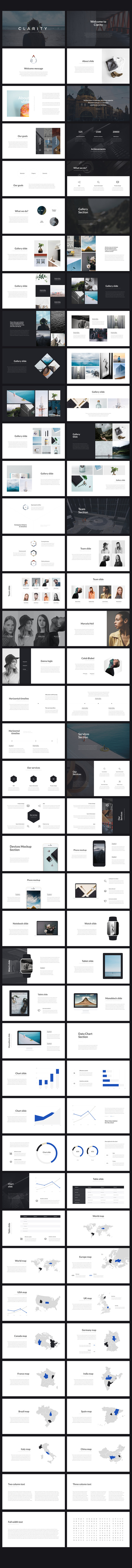 Clarity PowerPoint Template + A4 in PowerPoint Templates - product preview 4