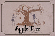 Apple Tree Decorative Font