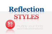 Adobe Illustrator styles Reflective