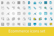 E-commerce vector icons