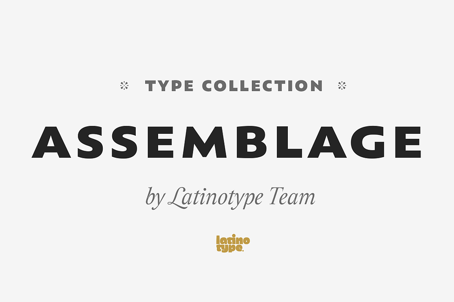 Assemblage in Sans-Serif Fonts - product preview 8